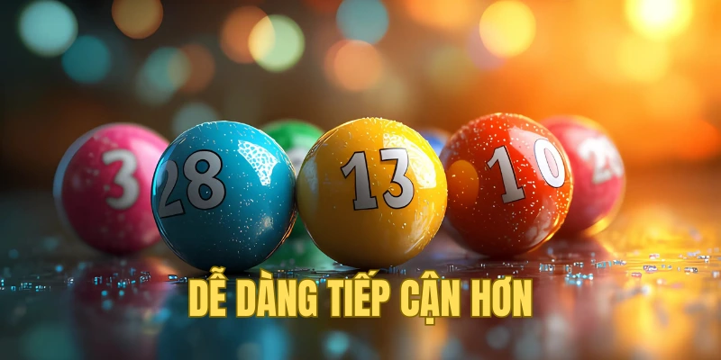 Dễ dàng tiếp cận hơn so với cách chơi truyền thống